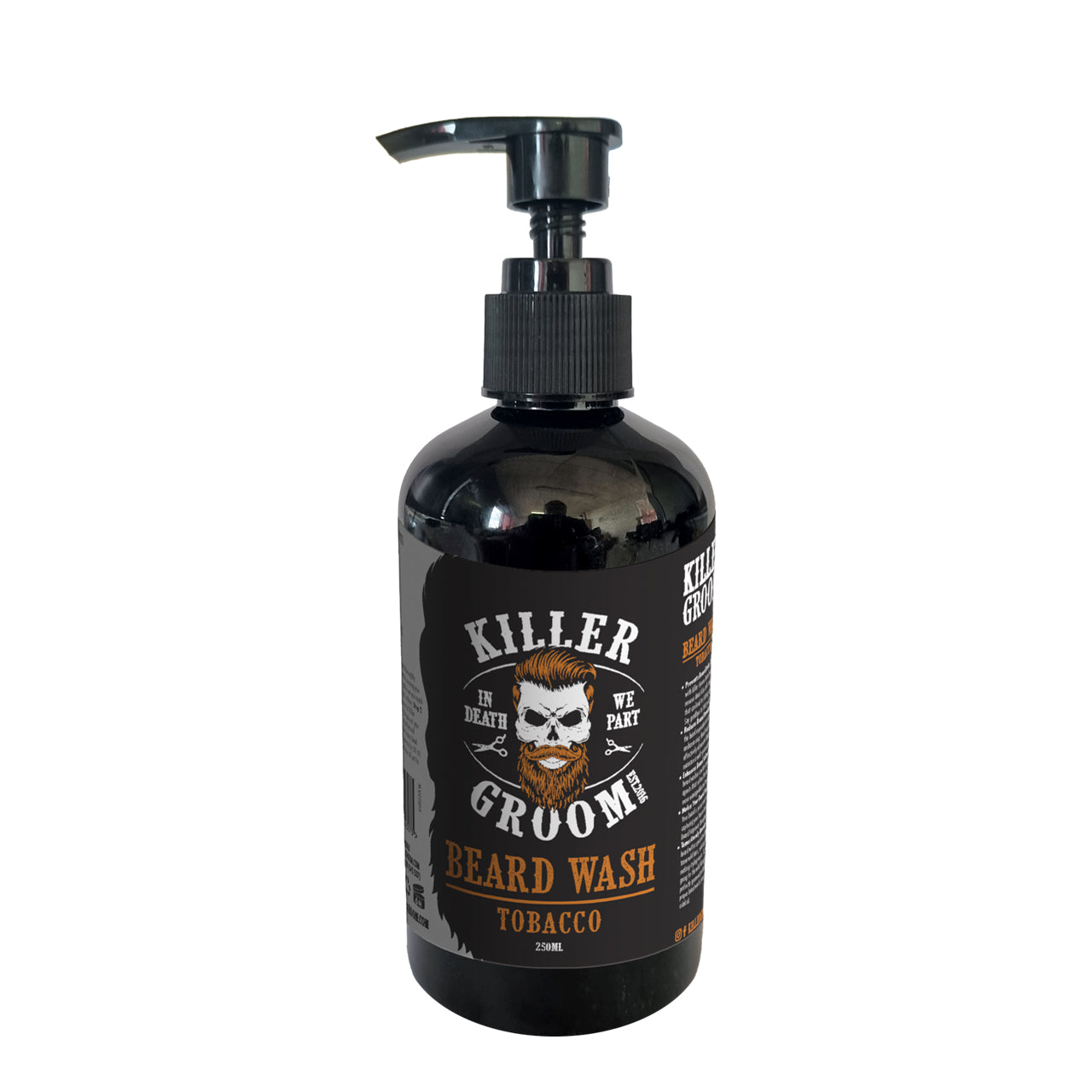 Killer Groom Beard wash Tobacco 250mil