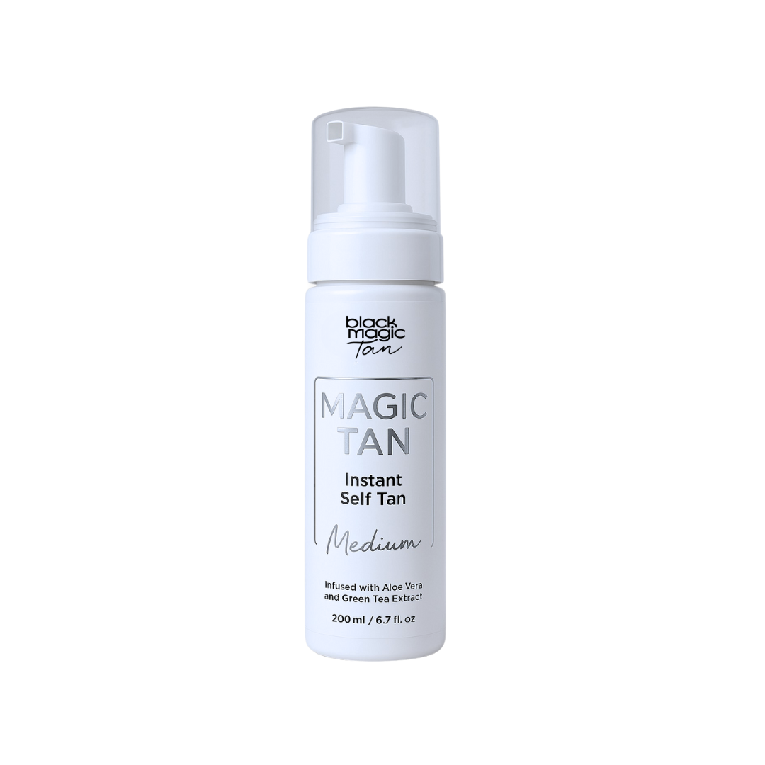 Black Magic Magic Tan Instant Self Tan Mousse Medium 200ml