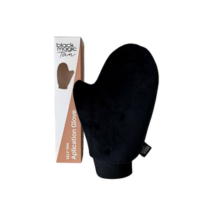 Black Magic Tanning Glove with its box